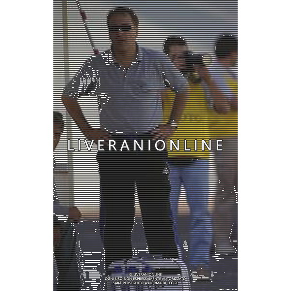 03-09-2000 VARESE- CAMPIONATO DI CALCIO SERIE C VARESE CESENA NELLA FOTO FABRIZIO TAZZIOLI ALLENATORE CESENA AG ALDO LIVERANI SAS