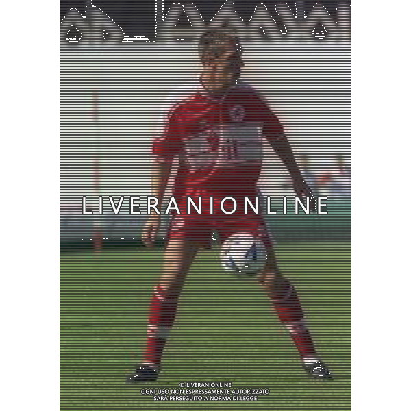 03-09-2000 VARESE- CAMPIONATO DI CALCIO SERIE C VARESE CESENA NELLA FOTO GHELLER MAVILLO AG ALDO LIVERANI SAS
