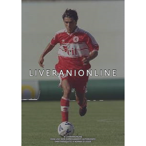 03-09-2000 VARESE- CAMPIONATO DI CALCIO SERIE C VARESE CESENA NELLA FOTO FERRONATO ALESSANDRO AG ALDO LIVERANI SAS