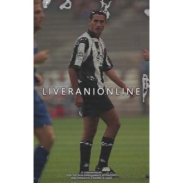 24-09-1997 TORINO COPPA ITALIA SEDICESIMI DI FINALE RITORNO JUVENTUS BRESCELLO 4-0 NELLA FOTO NICOLA AMORUSO AG ALDO LIVERANI SAS