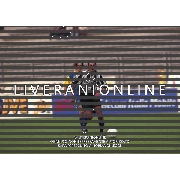 24-09-1997 TORINO COPPA ITALIA SEDICESIMI DI FINALE RITORNO JUVENTUS BRESCELLO 4-0 NELLA FOTO NICOLA AMORUSO AG ALDO LIVERANI SAS