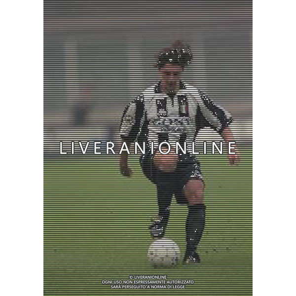 24-09-1997 TORINO COPPA ITALIA SEDICESIMI DI FINALE RITORNO JUVENTUS BRESCELLO 4-0 NELLA FOTO MICHELE PADOVANO AG ALDO LIVERANI SAS