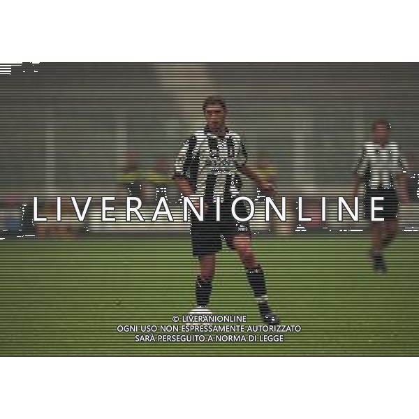 24-09-1997 TORINO COPPA ITALIA SEDICESIMI DI FINALE RITORNO JUVENTUS BRESCELLO 4-0 NELLA FOTO ALESSIO TACCHINARDI AG ALDO LIVERANI SAS