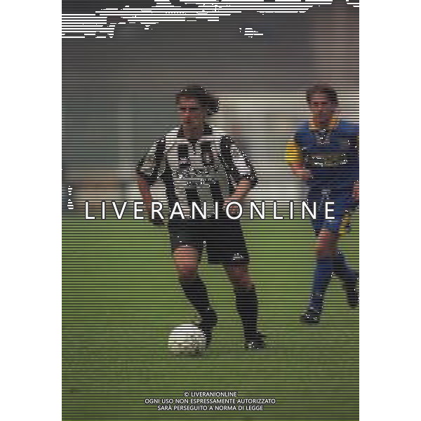 24-09-1997 TORINO COPPA ITALIA SEDICESIMI DI FINALE RITORNO JUVENTUS BRESCELLO 4-0 NELLA FOTO MICHELE PADOVANO AG ALDO LIVERANI SAS