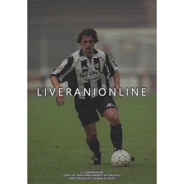 24-09-1997 TORINO COPPA ITALIA SEDICESIMI DI FINALE RITORNO JUVENTUS BRESCELLO 4-0 NELLA FOTO MICHELE PADOVANO AG ALDO LIVERANI SAS