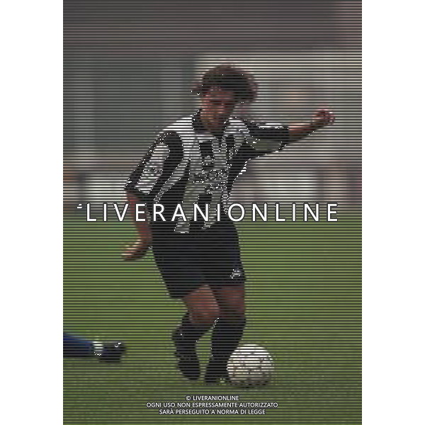 24-09-1997 TORINO COPPA ITALIA SEDICESIMI DI FINALE RITORNO JUVENTUS BRESCELLO 4-0 NELLA FOTO MICHELE PADOVANO AG ALDO LIVERANI SAS