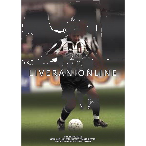 24-09-1997 TORINO COPPA ITALIA SEDICESIMI DI FINALE RITORNO JUVENTUS BRESCELLO 4-0 NELLA FOTO FABIO PECCHIA AG ALDO LIVERANI SAS