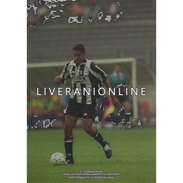 24-09-1997 TORINO COPPA ITALIA SEDICESIMI DI FINALE RITORNO JUVENTUS BRESCELLO 4-0 NELLA FOTO NICOLA AMORUSO AG ALDO LIVERANI SAS