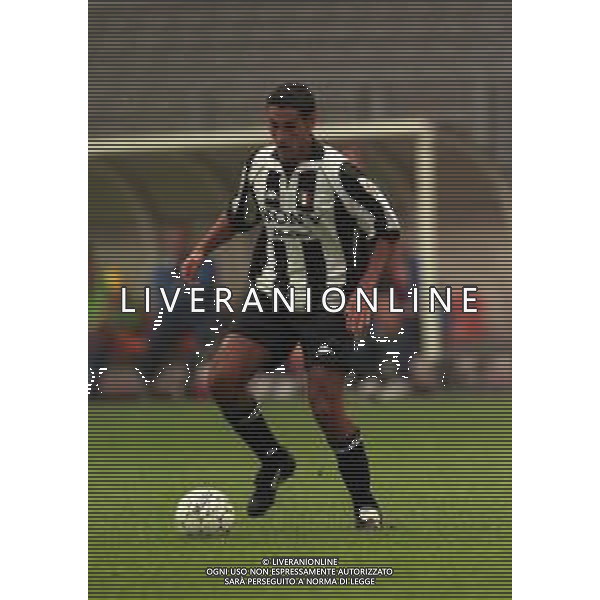 24-09-1997 TORINO COPPA ITALIA SEDICESIMI DI FINALE RITORNO JUVENTUS BRESCELLO 4-0 NELLA FOTO NICOLA AMORUSO AG ALDO LIVERANI SAS