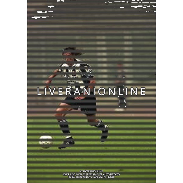 24-09-1997 TORINO COPPA ITALIA SEDICESIMI DI FINALE RITORNO JUVENTUS BRESCELLO 4-0 NELLA FOTO MORENO TORRICELLI AG ALDO LIVERANI SAS