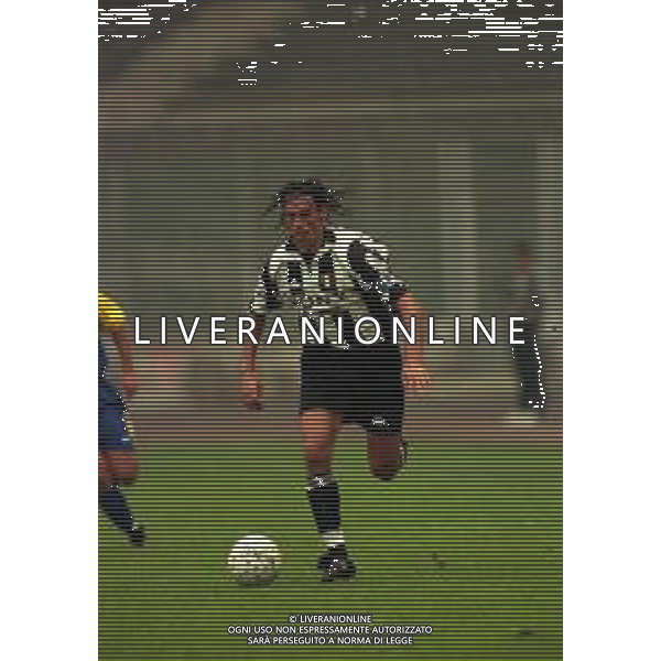 24-09-1997 TORINO COPPA ITALIA SEDICESIMI DI FINALE RITORNO JUVENTUS BRESCELLO 4-0 NELLA FOTO MORENO TORRICELLI AG ALDO LIVERANI SAS
