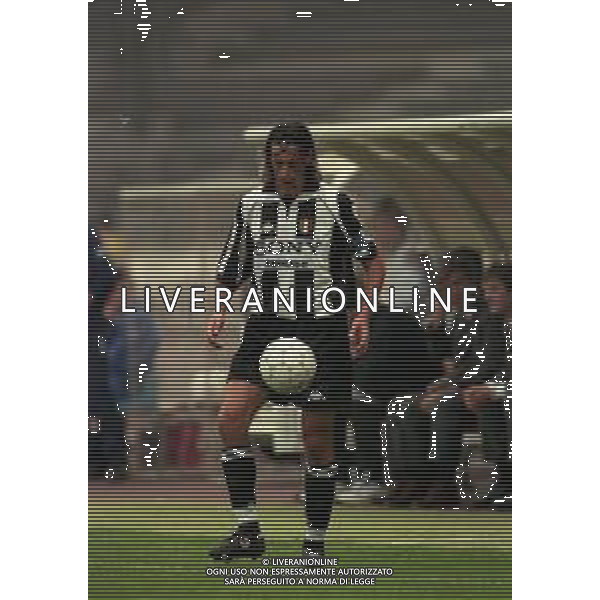 24-09-1997 TORINO COPPA ITALIA SEDICESIMI DI FINALE RITORNO JUVENTUS BRESCELLO 4-0 NELLA FOTO MORENO TORRICELLI AG ALDO LIVERANI SAS