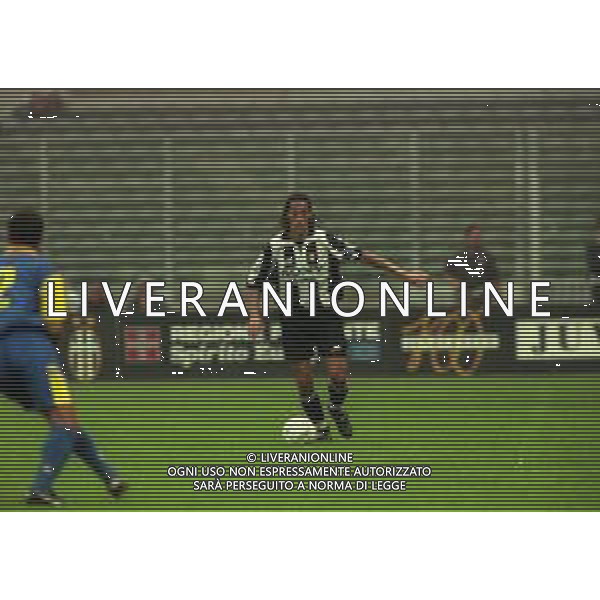 24-09-1997 TORINO COPPA ITALIA SEDICESIMI DI FINALE RITORNO JUVENTUS BRESCELLO 4-0 NELLA FOTO MORENO TORRICELLI AG ALDO LIVERANI SAS