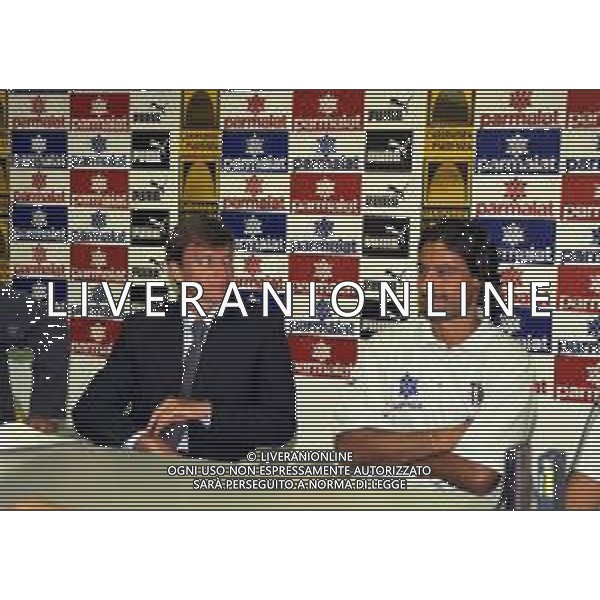 14-07-1999 PARMA RADUNO PARMA CALCIO NELLA FOTO STEFANO TANZI CON FEDERICO GIUNTI AG ALDO LIVERANI SAS