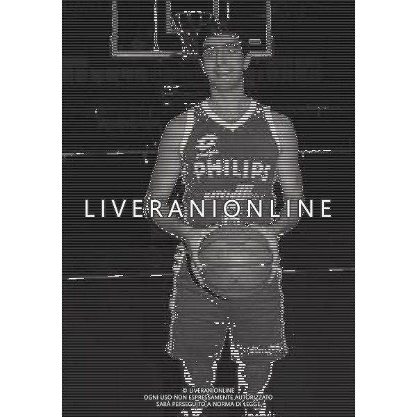 1990-1991 PHILIPS MILANO BASKET NELLA FOTO MASSIMILIANO ALDI AG ALDO LIVERANI SAS