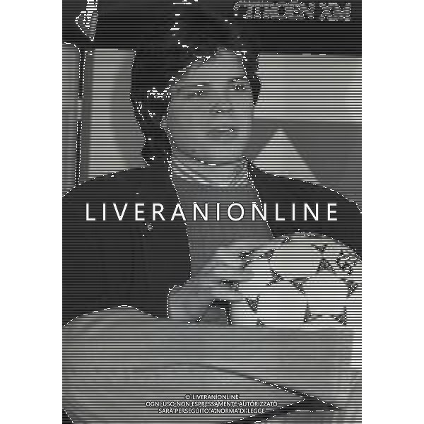 1990 MILANO TRASMISSIONE "CALCIOMANIA" DIRETTA DA MAURIZIO MOSCA NELLA FOTO CESARE CASELLA SEQUESTRATO PER DUE ANNI E RILASCIATO DOPO IL PAGAMENTO DI UN RISCATTO AG ALDO LIVERANI SAS