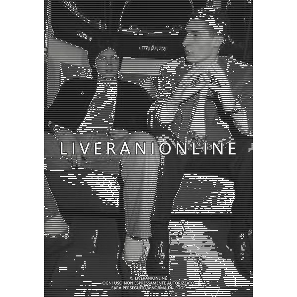 1990 MILANO TRASMISSIONE "CALCIOMANIA" DIRETTA DA MAURIZIO MOSCA NELLA FOTO CESARE CASELLA SEQUESTRATO PER DUE ANNI E RILASCIATO DOPO IL PAGAMENTO DI UN RISCATTO CON DANIELE MASSARO AG ALDO LIVERANI SAS