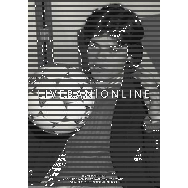 1990 MILANO TRASMISSIONE "CALCIOMANIA" DIRETTA DA MAURIZIO MOSCA NELLA FOTO CESARE CASELLA SEQUESTRATO PER DUE ANNI E RILASCIATO DOPO IL PAGAMENTO DI UN RISCATTO AG ALDO LIVERANI SAS