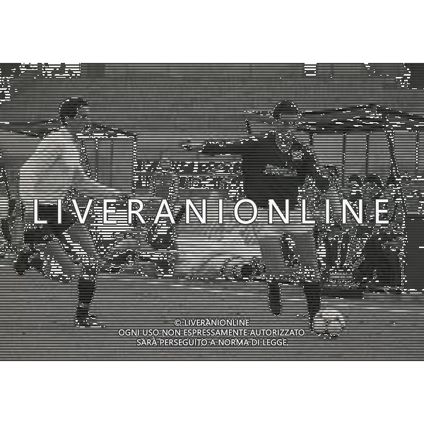 26-02-1986 TORINO COPPA ITALIA FASE A ELIMINAZIONE DIRETTA TORINO MESSINA 2-0 NELLA FOTO VITTORIO PUSCEDDU AG ALDO LIVERANI SAS