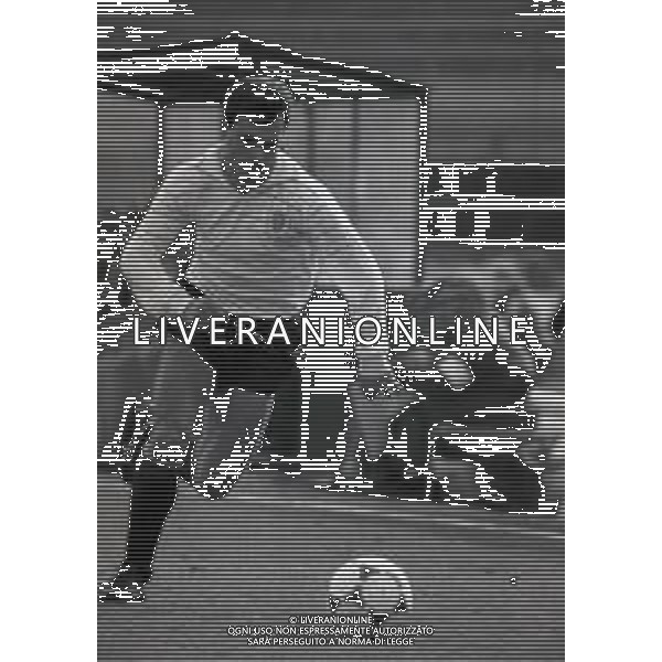 26-02-1986 TORINO COPPA ITALIA FASE A ELIMINAZIONE DIRETTA TORINO MESSINA 2-0 NELLA FOTO SALVATORE SCHILLACI AG ALDO LIVERANI SAS