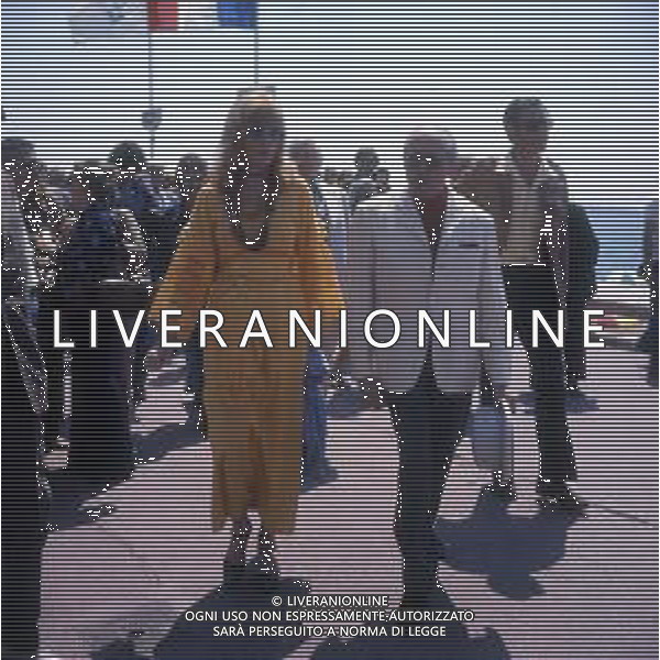 MONICA VITTI, attrice italiana di teatro, cinema e televisione - RETROSPETTIVA Nella foto a Cannes nel 1974 con il regista e produttore Rene\' Clair ©Archivio Giovanni Liverani / AG. ALDO LIVERANI SAS