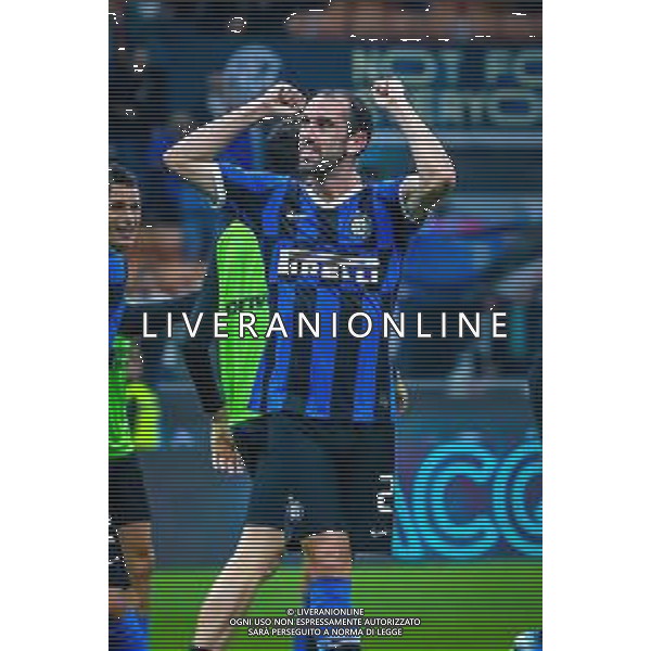 Diego Godin of FC Internazionale during italian soccer Serie A season 2019/20 of FC Internazionale - Photo credit Fabrizio Carabelli /LMEDIA/ AGENZIA ALDO LIVERANI SAS