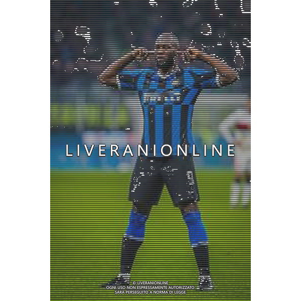 Romelu Lukaku of FC Internazionale during italian soccer Serie A season 2019/20 of FC Internazionale - Photo credit Fabrizio Carabelli /LMEDIA/ AGENZIA ALDO LIVERANI SAS