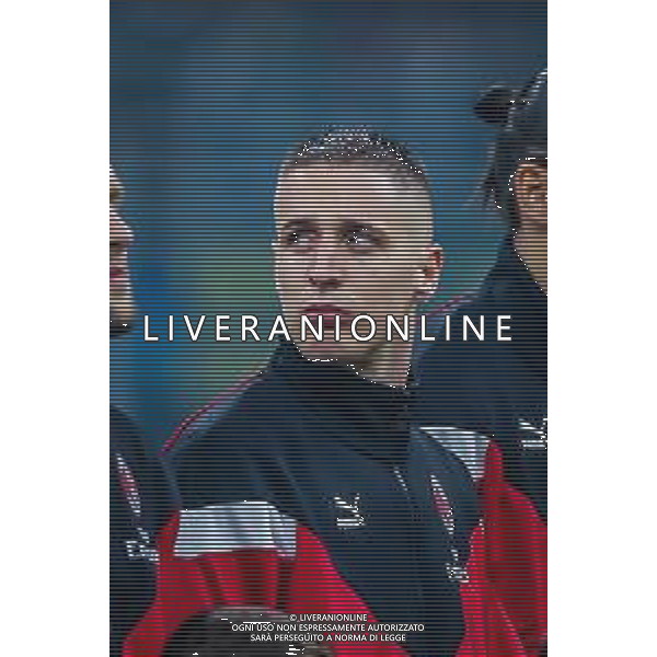 Andrea Conti of AC Milan during italian soccer Serie A season 2019/20 of AC Milan - Photo credit Fabrizio Carabelli /LMEDIA/ AGENZIA ALDO LIVERANI SAS