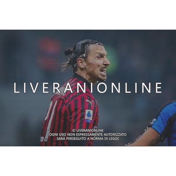 Zlatan Ibrahimovic of AC Milan during italian soccer Serie A season 2019/20 of AC Milan - Photo credit Fabrizio Carabelli /LMEDIA/ AGENZIA ALDO LIVERANI SAS
