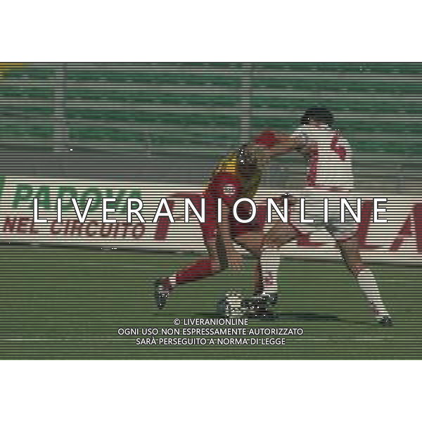 31-08-1997 PADOVA-CAMPIONATO DI CALCIO SERIE B PADOVA CASTEL DI SANGRO 0-1 NELLA FOTO MASSIMO NUNZIATO AG ALDO LIVERANI SAS