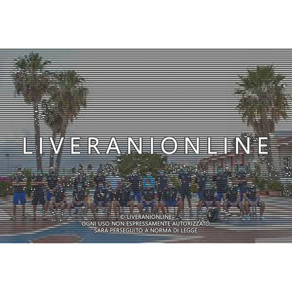 Nazionale Italiana di Pallanuoto siracusa, Italy, 04 Jun 2020 Collegiate Training Settebello Italian Waterpolo Team at Caldarella Pool Photo showing: Waterpolo Italy team ©MariaAngela Chinando - Alessio Marini / AGENZIA ALDO LIVERANI SAS