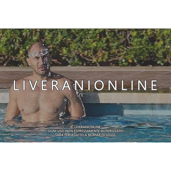 Nazionale Italiana di Pallanuoto siracusa, Italy, 04 Jun 2020 Collegiate Training Settebello Italian Waterpolo Team at Caldarella Pool Photo showing: Pietro Figlioli (Italy) ©MariaAngela Chinando - Alessio Marini / AGENZIA ALDO LIVERANI SAS