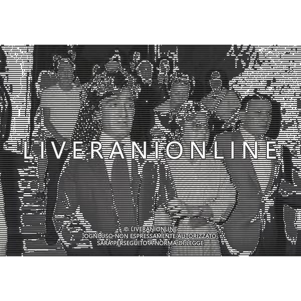 14-08-1981 MILANO FUNERALI DEL CAVALIERE DEL LAVORO E INDUSTRIALE ANGELO MORATTI EX PRESIDENTE INTER CALCIO NELLA FOTO NATALINO CURZOLA MORATTI AG ALDO LIVERANI SAS