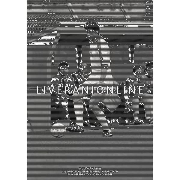29-03-1987 GENOVA-CAMPIONATO DI CALCIO SERIE B GENOA CREMONESE 1-1 NELLA FOTO MARIO MONTORFANO AG ALDO LIVERANI SAS
