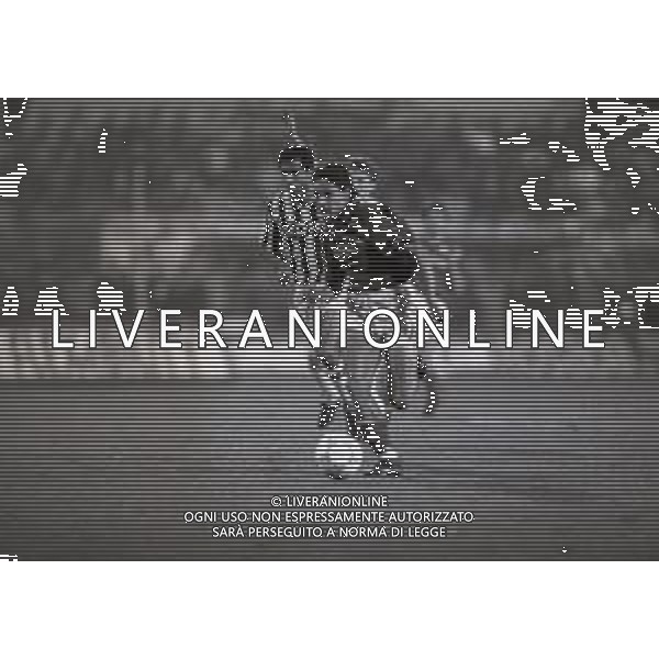 16-05-1990 AVELLINO FINALE DI COPPA UEFA RITORNO JUVENTUS FIORENTINA 0-0 NELLA FOTO ROBERTO BAGGIO AG ALDO LIVERANI SAS