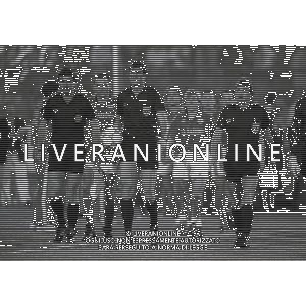 16-05-1990 AVELLINO FINALE DI COPPA UEFA RITORNO JUVENTUS FIORENTINA 0-0 NELLA FOTO ARBITRO SORIANO ALADREN AG ALDO LIVERANI SAS