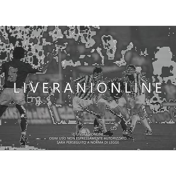 16-05-1990 AVELLINO FINALE DI COPPA UEFA RITORNO JUVENTUS FIORENTINA 0-0 NELLA FOTO PIERLUIGI CASIRAGHI E LUBOS KUBIK AG ALDO LIVERANI SAS