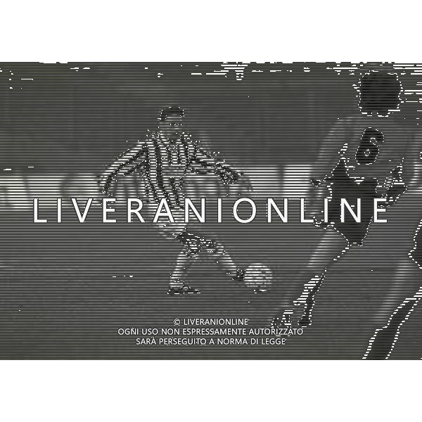28-02-1995 TORINO QUARTI DI FINALE DI ANDATA JUVENTUS EINTRACHT FRANCOFORTE 1-1 NELLA FOTO ROBERTO BAGGIO AG ALDO LIVERANI SAS