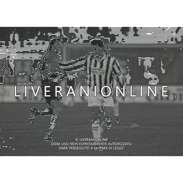 28-02-1995 TORINO QUARTI DI FINALE DI ANDATA JUVENTUS EINTRACHT FRANCOFORTE 1-1 NELLA FOTO ROBERTO BAGGIO AG ALDO LIVERANI SAS