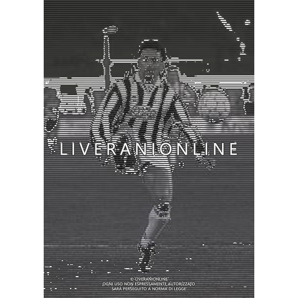28-02-1995 TORINO QUARTI DI FINALE DI ANDATA JUVENTUS EINTRACHT FRANCOFORTE 1-1 NELLA FOTO ROBERTO BAGGIO AG ALDO LIVERANI SAS