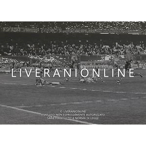 28-02-1995 TORINO QUARTI DI FINALE DI ANDATA JUVENTUS EINTRACHT FRANCOFORTE 1-1 NELLA FOTO GOAL ANTONIO CONTE AG ALDO LIVERANI SAS