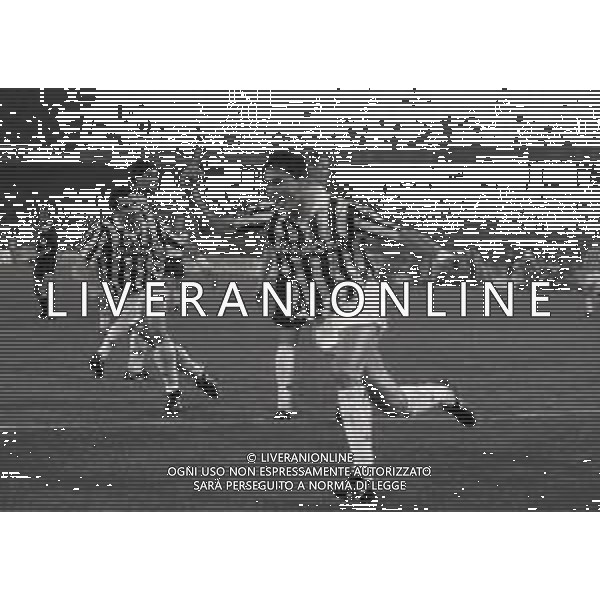19-05-1993 TORINO RITORNO FINALE DI COPPA UEFA JUVENTUS BORUSSIA DORTMUND 3-0 NELLA FOTO DOPO GOAL DINO BAGGIO AG ALDO LIVERANI SAS