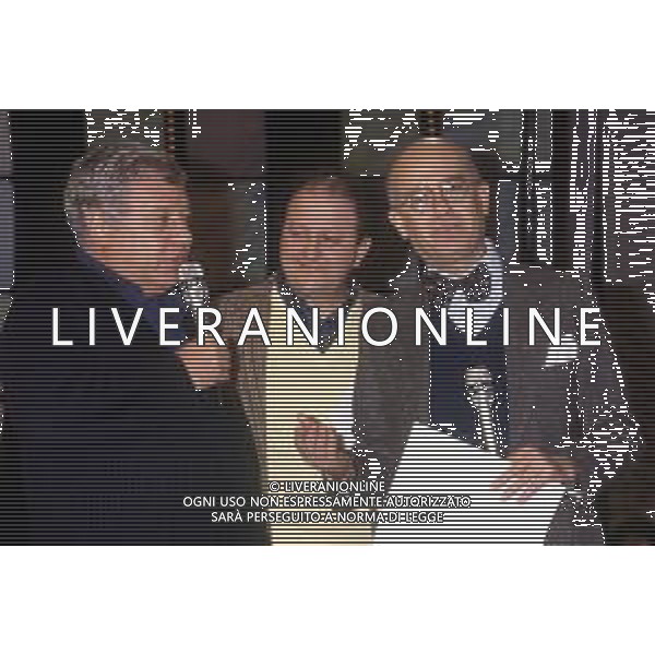 ROBERTO GERVASO, giornalista, scrittore italiano - Retrospettiva Nella foto nel 1986 con Paolo Villaggio e Massimo Boldi ©AGENZIA ALDO LIVERANI SAS
