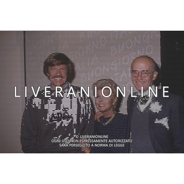ROBERTO GERVASO, giornalista, scrittore italiano - Retrospettiva Nella foto nel 1987 con Sylva Koscina e Ambrogio Fogar ©AGENZIA ALDO LIVERANI SAS