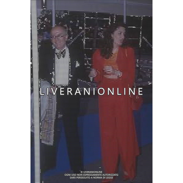 ROBERTO GERVASO, giornalista, scrittore italiano - Retrospettiva Nella foto nel 1994 con la moglie Vittoria ©AGENZIA ALDO LIVERANI SAS