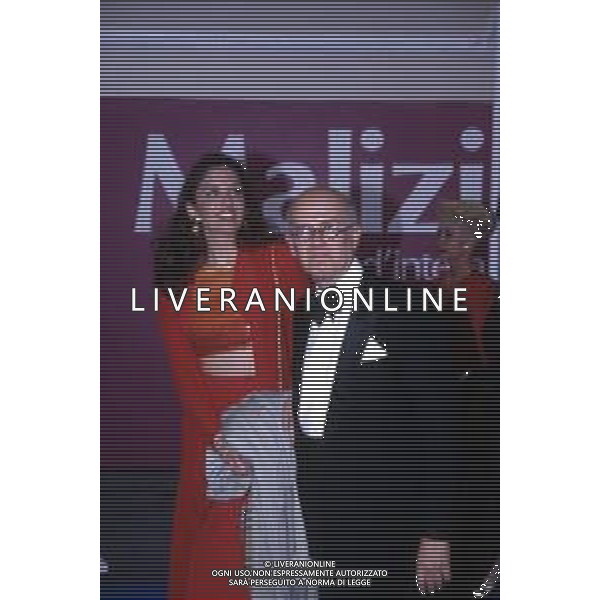 ROBERTO GERVASO, giornalista, scrittore italiano - Retrospettiva Nella foto nel 1994 con la moglie Vittoria ©AGENZIA ALDO LIVERANI SAS