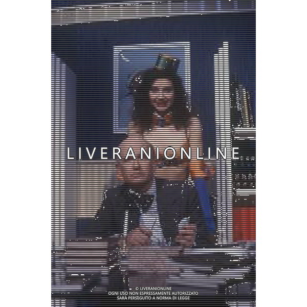 ROBERTO GERVASO, giornalista, scrittore italiano - Retrospettiva Nella foto nel 1986 con Ivana Gianferdi ©AGENZIA ALDO LIVERANI SAS