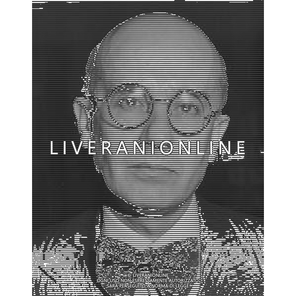 ROBERTO GERVASO, giornalista, scrittore italiano - Retrospettiva Nella foto nel 1986 ©AGENZIA ALDO LIVERANI SAS