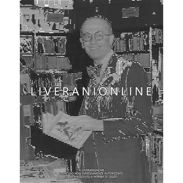 ROBERTO GERVASO, giornalista, scrittore italiano - Retrospettiva Nella foto nel 1986 ©AGENZIA ALDO LIVERANI SAS