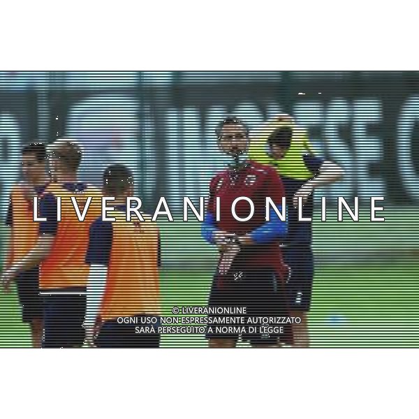 IMOLA 11 06 2020 CORONAVIRUS IMOLESE CALCIO ALLENAMENTO DI GRUPPO NELLA FOTO ROBERTO CEVOLI ALLENATORE DELL\'IMOLESE CALCIO ©SANNA / AGENZIA ALDO LIVERANI SAS